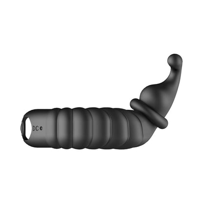 FORTO - ANILLO VIBRADOR TEXTURIZADO DE SILICONA RECARGABLE F 24