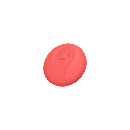 LUV INC PV72 PANTY VIBE RECHARGEABLE REMOTE-CONTROLLED SILICONE WEARABLE VIBRATOR CORAL