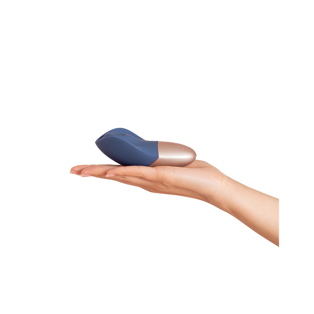 DEIA THE AROUSER PULSATING EXTERNAL STIMULATOR SILICONE BLUE