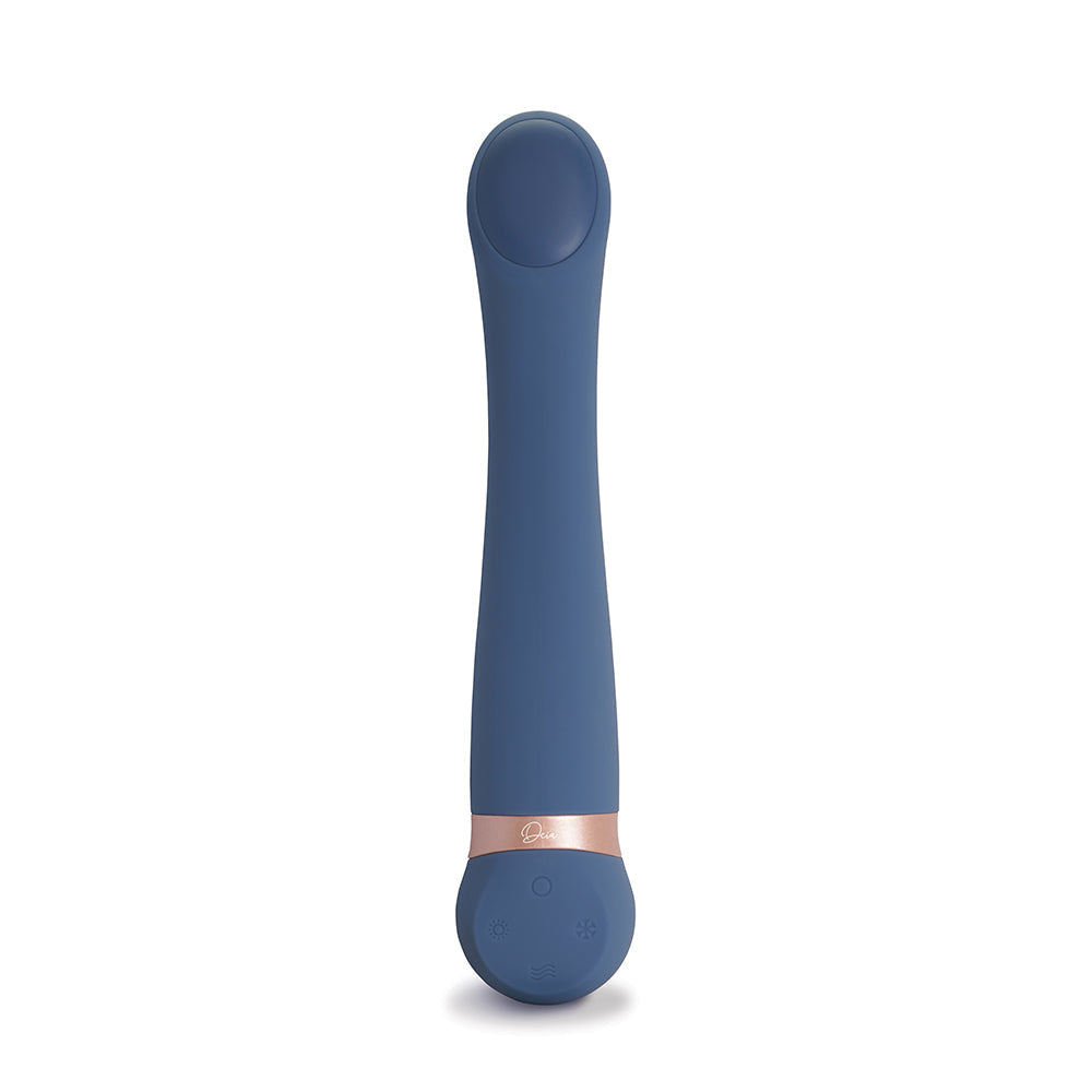 DEIA THE HOT & COLD TEMPERATURE-CHANGING G-SPOT MASSAGER SILICONE BLUE