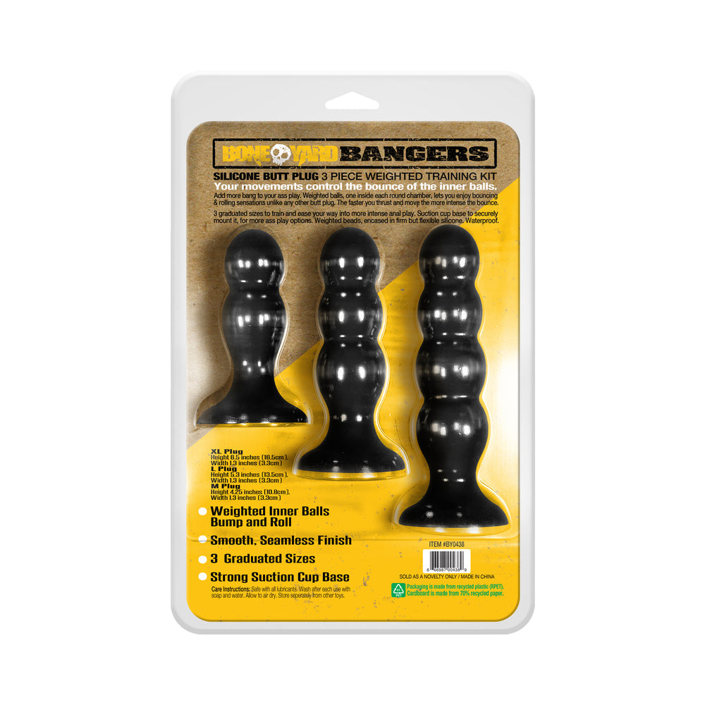 BONEYARD BANGERS BUTT PLUG TRAINING KIT