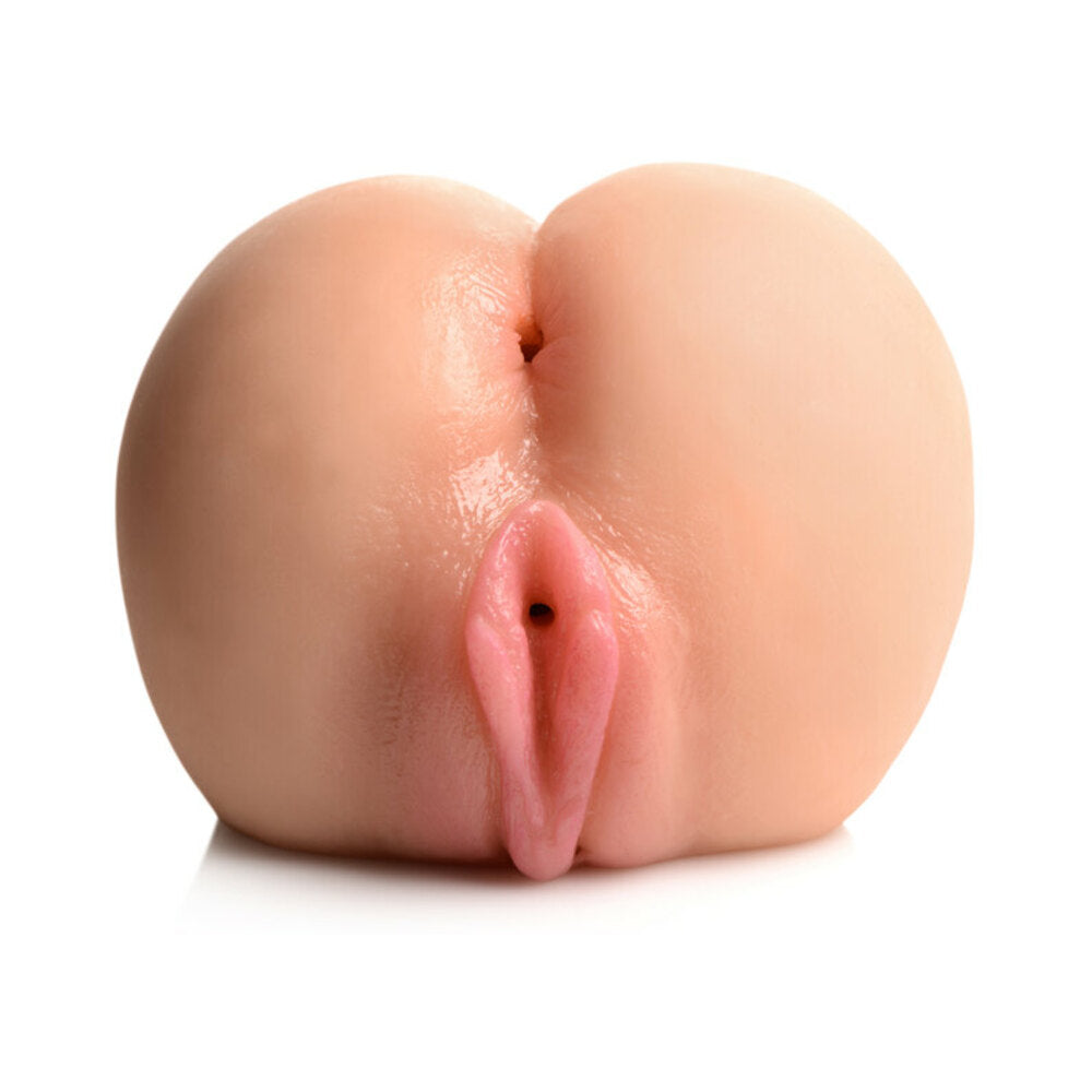 CURVE TOYS MISTRESS JUICY MADDIE DUAL ENTRY DOGGY STYLE MASTURBATOR LIGHT