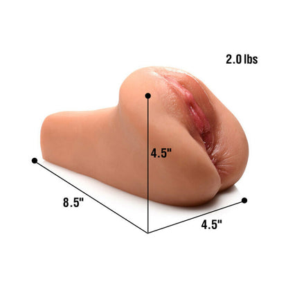 CURVE TOYS MISTRESS JUICY JENNA DUAL ENTRY MISSIONARY MASTURBATOR MEDIUM