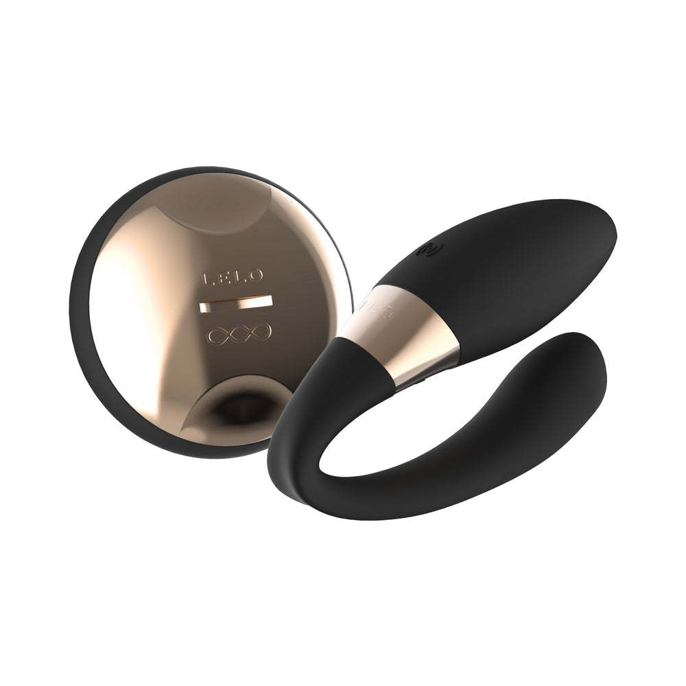 LELO TIANI DUO RECHARGEABLE DUAL STIMULATION COUPLES VIBRATOR WITH REMOTE BLACK