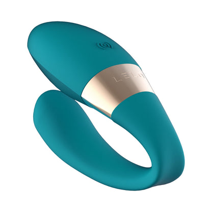 LELO TIANI DUO RECHARGEABLE DUAL STIMULATION COUPLES VIBRATOR WITH REMOTE OCEAN BLUE