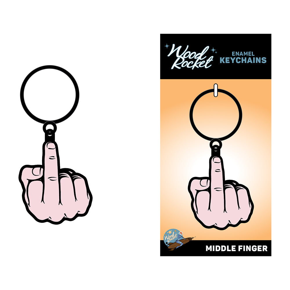 SEX TOY KEYCHAIN MIDDLE FINGER
