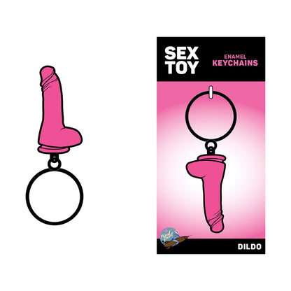 SEX TOY KEYCHAIN PINK DILDO