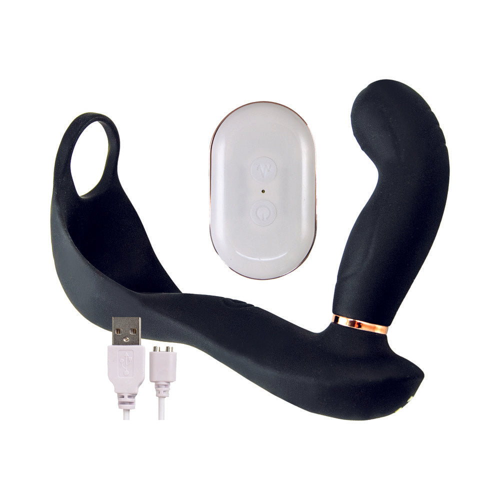 BUTTS UP P-SPOT MASSAGER PRO SILICONE BLACK