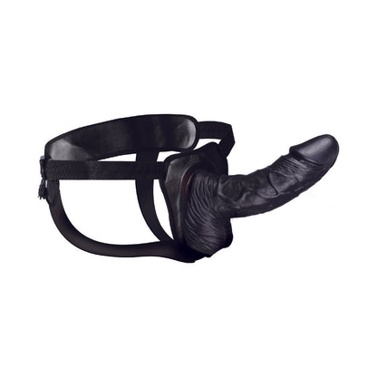ERECTION ASSISTANT HOLLOW STRAP-ON 8 IN. BLACK