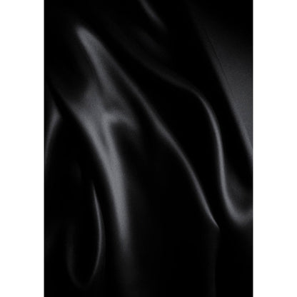 OUCH! BLACK & WHITE SATIN BONDAGE TIE BLACK