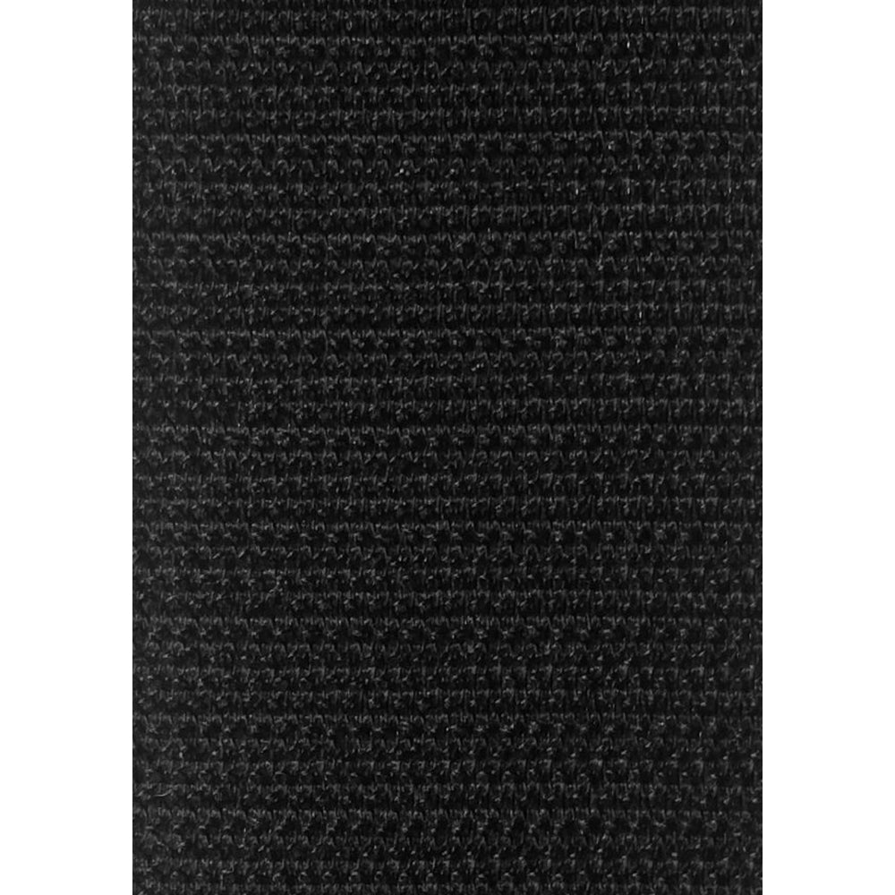 OUCH! BLACK & WHITE ADJUSTABLE VELCRO WRIST OR ANKLE CUFFS BLACK