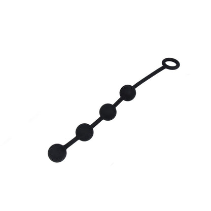 NEXUS EXCITE ANAL BEADS SILICONE MEDIUM BLACK