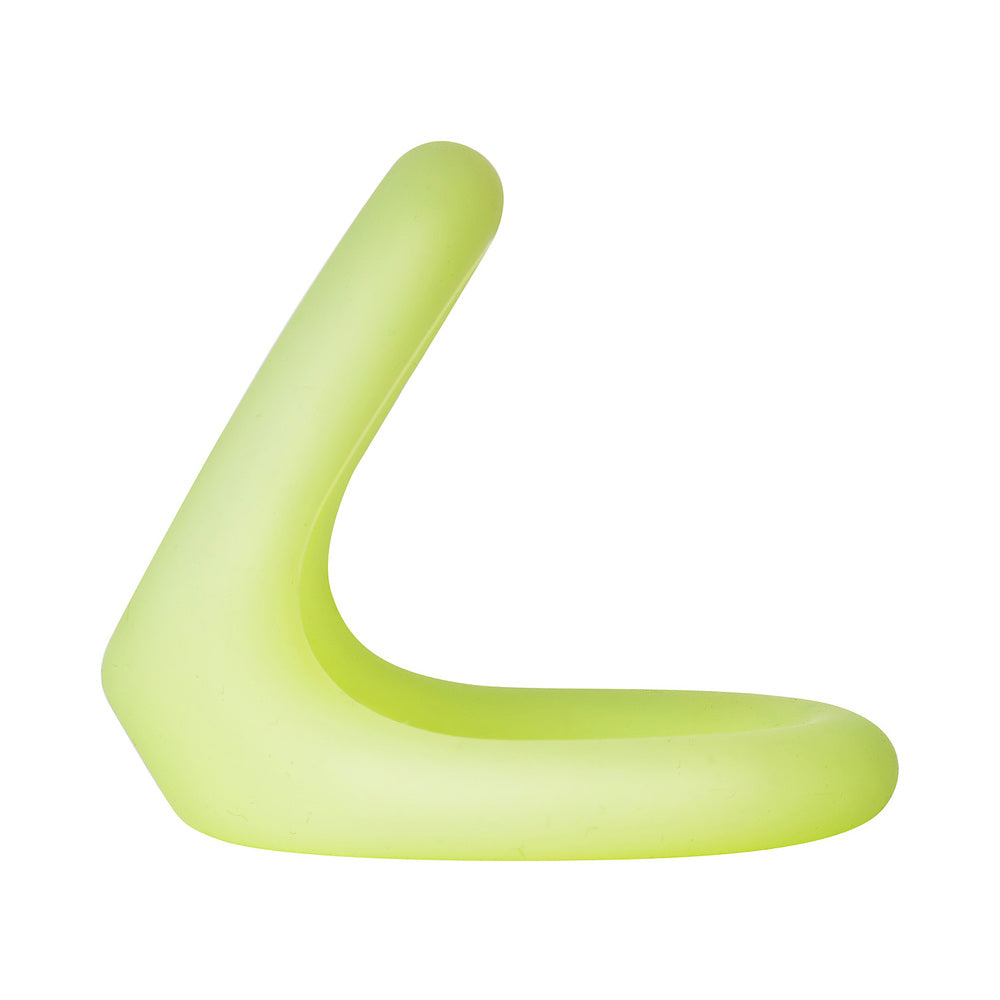 FORTO F-22 LIQUID SILICONE COCK & BALL D-RING MEDIUM GLOW