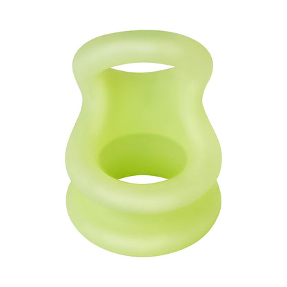 FORTO F-20 LIQUID SILICONE COCKRING & BALL STRETCHER LARGE GLOW