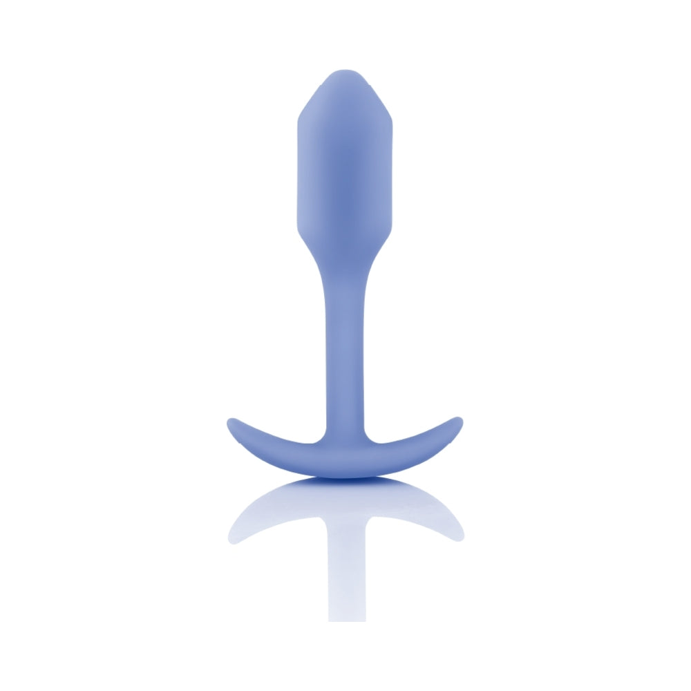 B-VIBE - SNUG PLUG 1 WEIGHTED SILICONE ANAL PLUG