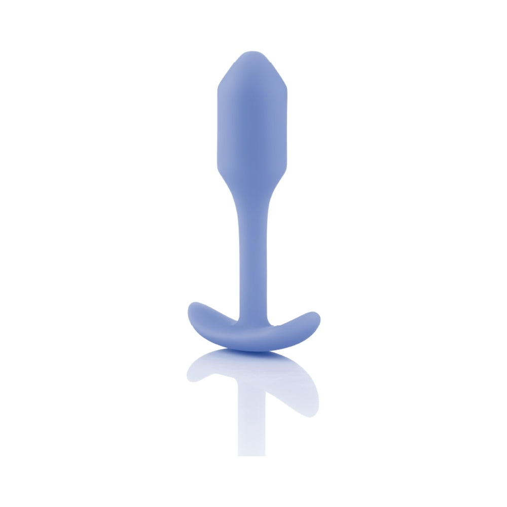 B-VIBE - SNUG PLUG 1 WEIGHTED SILICONE ANAL PLUG