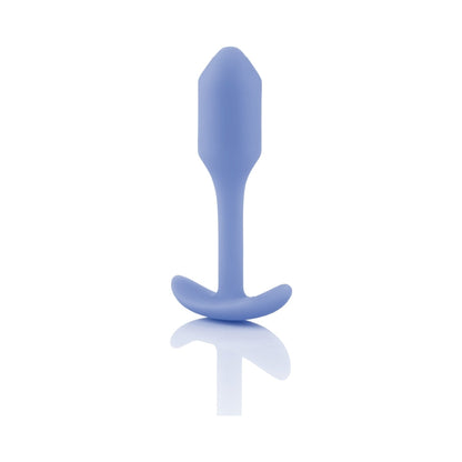 B-VIBE - SNUG PLUG 1 WEIGHTED SILICONE ANAL PLUG