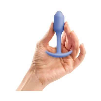 B-VIBE - SNUG PLUG 1 WEIGHTED SILICONE ANAL PLUG