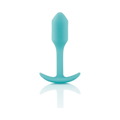 B-VIBE - SNUG PLUG 1 WEIGHTED SILICONE ANAL PLUG