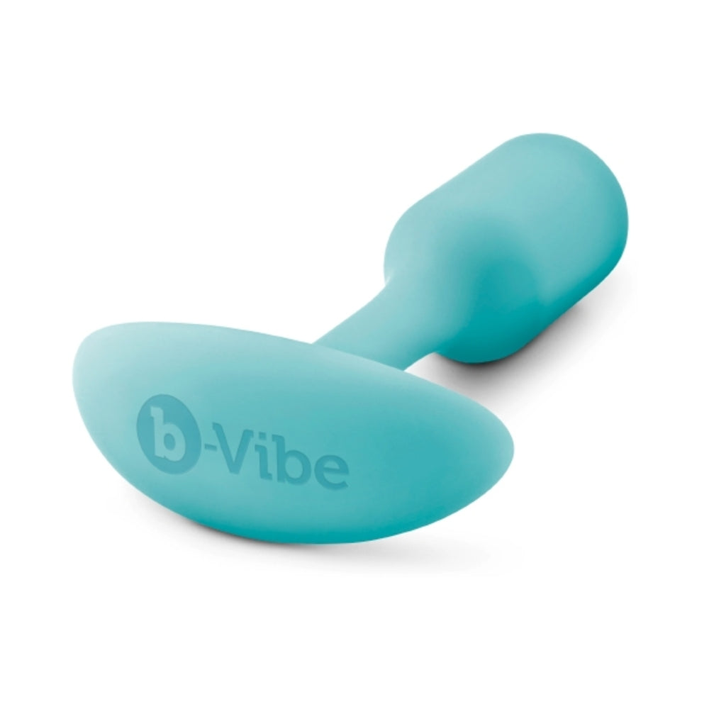 B-VIBE - SNUG PLUG 1 WEIGHTED SILICONE ANAL PLUG
