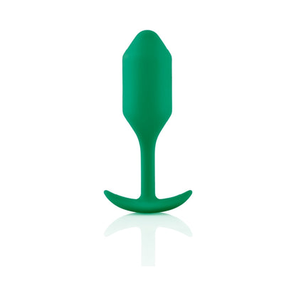 B-VIBE - SNUG PLUG 2 WEIGHTED SILICONE ANAL PLUG
