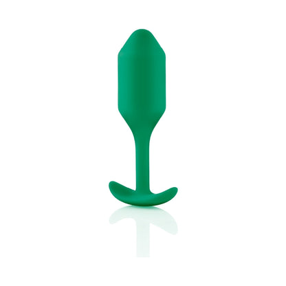 B-VIBE - SNUG PLUG 2 WEIGHTED SILICONE ANAL PLUG