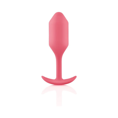 B-VIBE - SNUG PLUG 2 WEIGHTED SILICONE ANAL PLUG