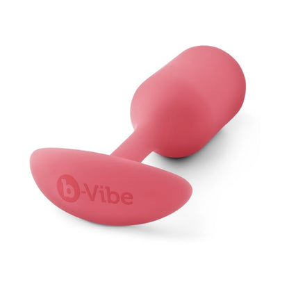 B-VIBE - SNUG PLUG 2 WEIGHTED SILICONE ANAL PLUG
