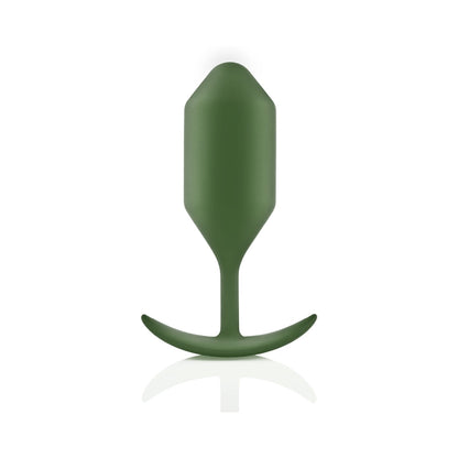 B-VIBE - SNUG PLUG 4 PESA DE SILICONA TAPÓN ANAL EJÉRCITO