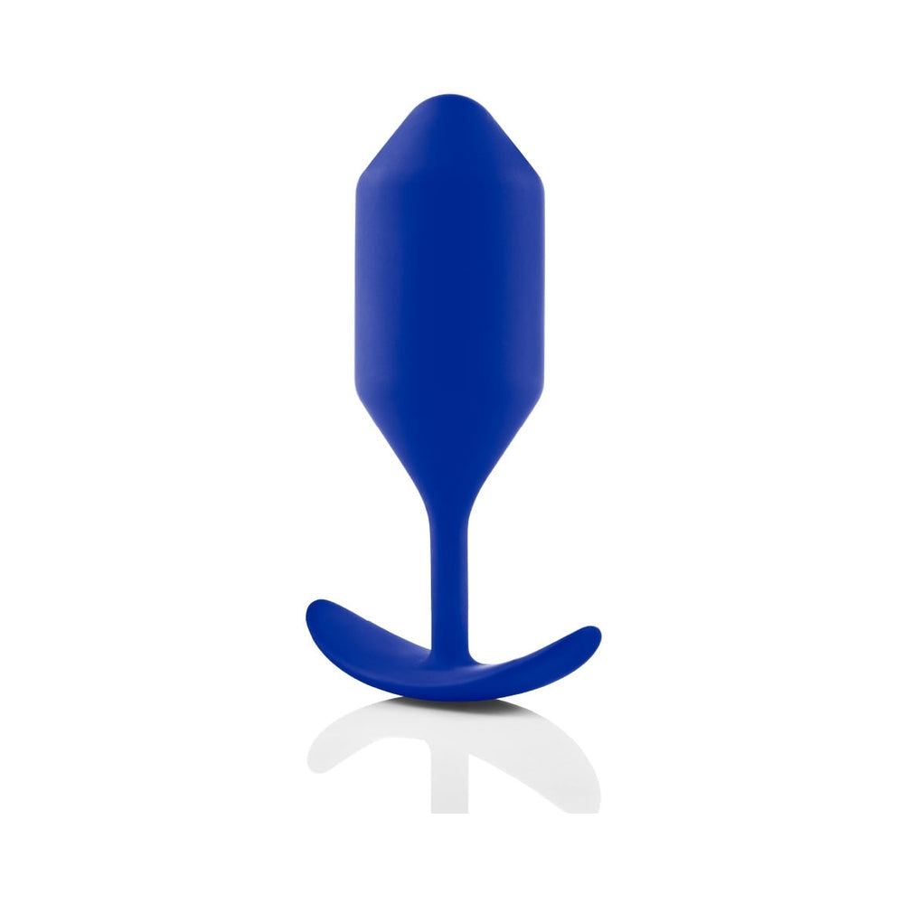 B-VIBE - SNUG PLUG 4 WEIGHTED SILICONE ANAL PLUG