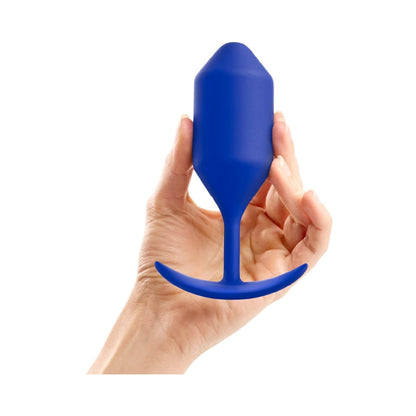 B-VIBE - SNUG PLUG 4 WEIGHTED SILICONE ANAL PLUG