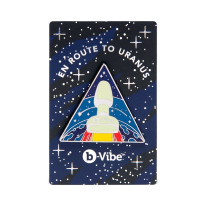 B-VIBE - LIMITED EDITION 10-PIECE ASSTRONAUT GLOW-IN-THE-DARK BUTT PLAY SET