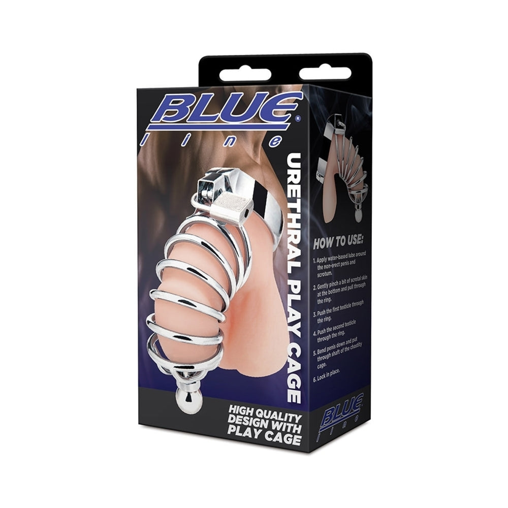 ELECTRIC EEL - BLUE LINE URETHRAL PLAY CAGE