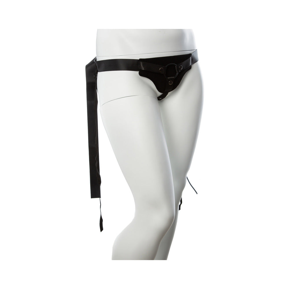GENDER FLUID SKYLAR ADJUSTABLE STRAP-ON HARNESS BLACK