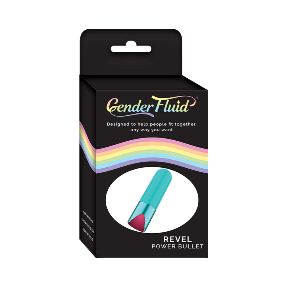 GENDER FLUID REVEL POWER BULLET AQUA