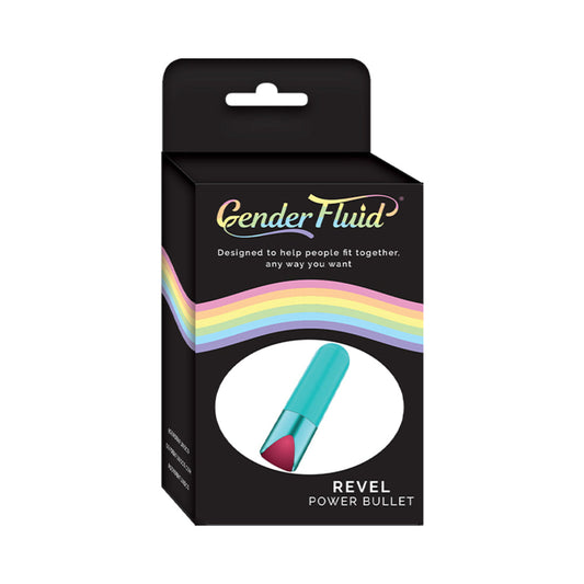 GENDER FLUID REVEL POWER BULLET AQUA