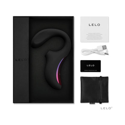 LELO ENIGMA CRUISE SUCTION DUAL STIMULATOR BLACK