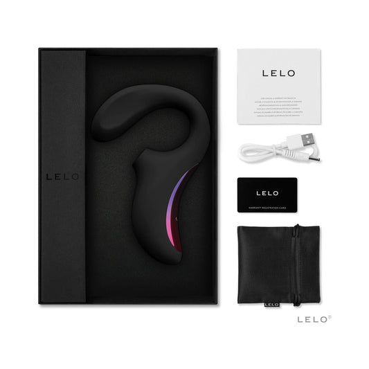 LELO ENIGMA CRUISE SUCTION DUAL STIMULATOR BLACK