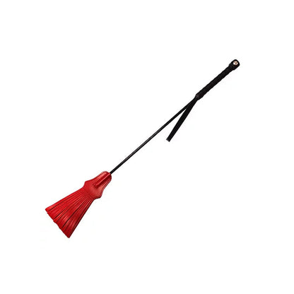 ROPA ROJA - FUSTA DE EQUITACIÓN ROJA CON BORLAS