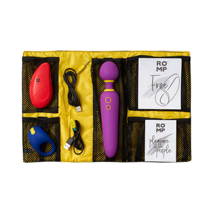 ROMP PLEASURE KIT 4-PIECE VIBRATOR SET