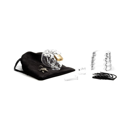 CB-X - MINI ME CLEAR MALE CHASTITY 1.25" LENGTH
