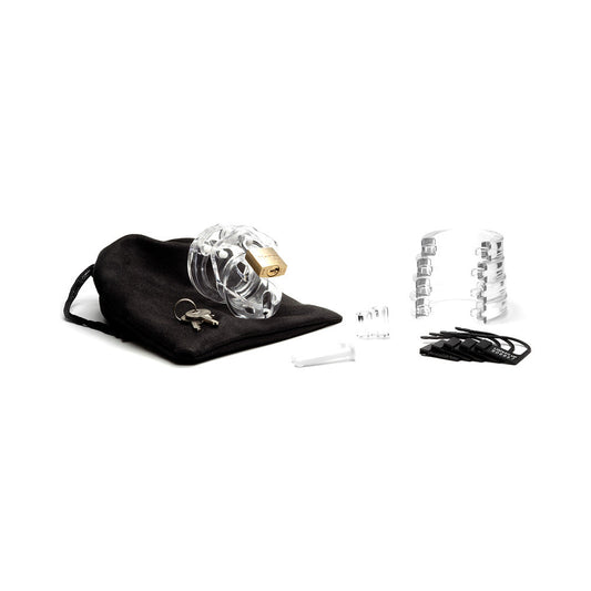 CB-X - MINI ME CLEAR MALE CHASTITY 1.25" LENGTH