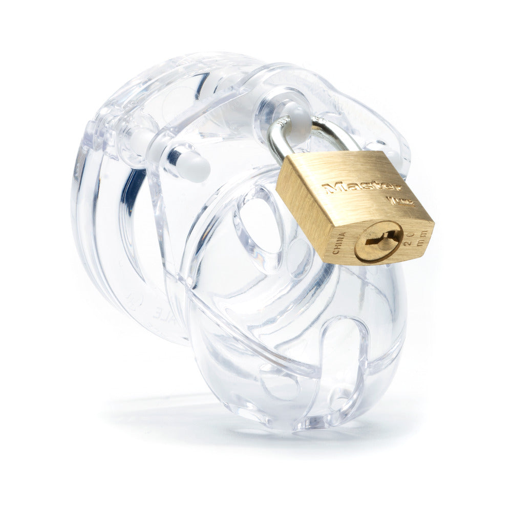 CB-X - MINI ME CLEAR MALE CHASTITY 1.25" LENGTH