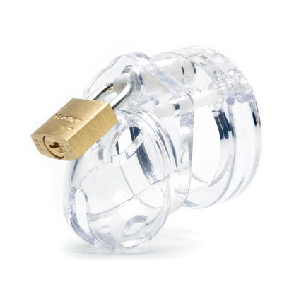 CB-X - MINI ME CLEAR MALE CHASTITY 1.25" LENGTH