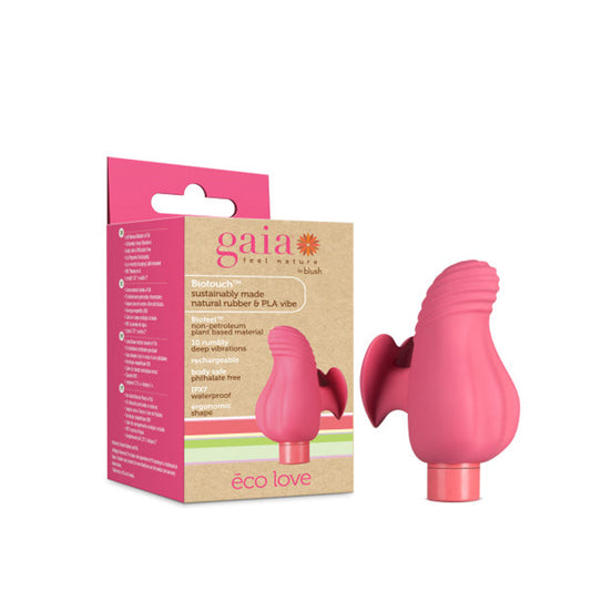 BLUSH - GAIA ECO LOVE BULLET VIBRATOR AND SLEEVE CORAL