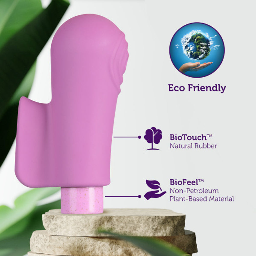 BLUSH GAIA ECO DELIGHT BULLET VIBRATOR AND SLEEVE PURPLE