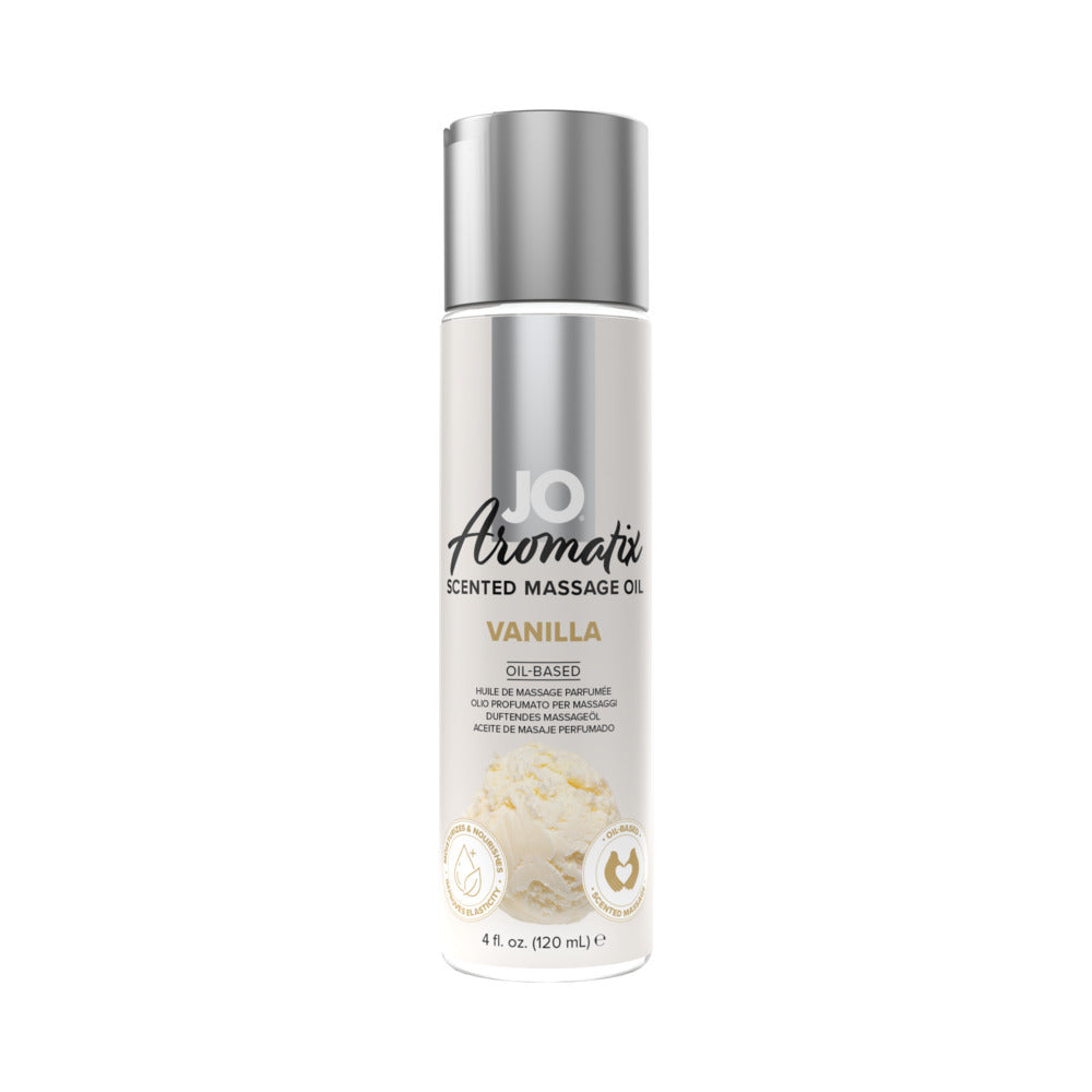 SYSTEM JO - JO AROMATIX VANILLA SCENTED MASSAGE OIL 4 OZ.