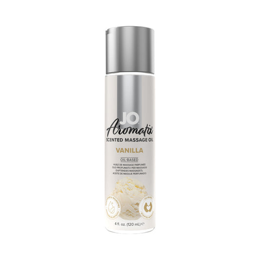 SYSTEM JO - JO AROMATIX VANILLA SCENTED MASSAGE OIL 4 OZ.