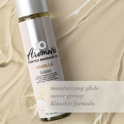 SYSTEM JO - JO AROMATIX VANILLA SCENTED MASSAGE OIL 4 OZ.