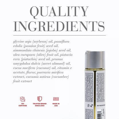 JO AROMATIX STRAWBERRY SCENTED MASSAGE OIL 4 OZ.